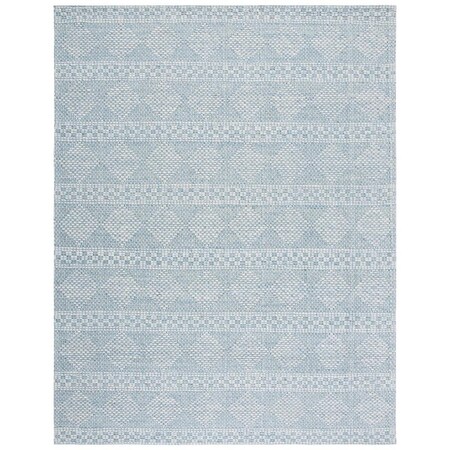 Safavieh 6 x 9 ft. Marbella Power Loomed Rectangle Area Rug, Blue MRB552M-6